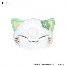 Nemuneko Cat Plush figúrka Green 18 cm